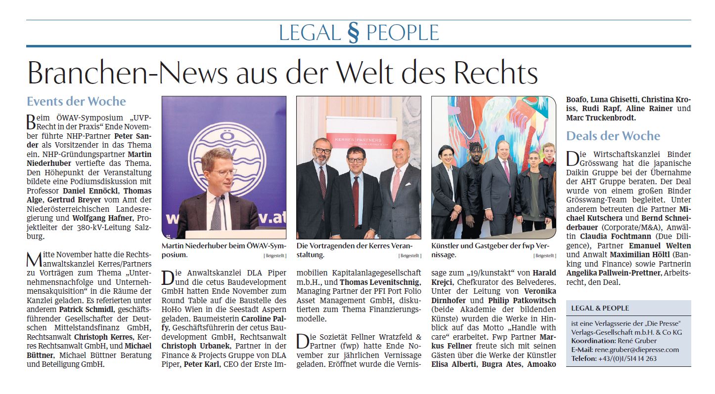 Die Presse 3.12.2018